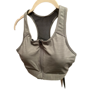 Nike Dri-FIT Swoosh Padded Front Zip-Up Training Sports Bra